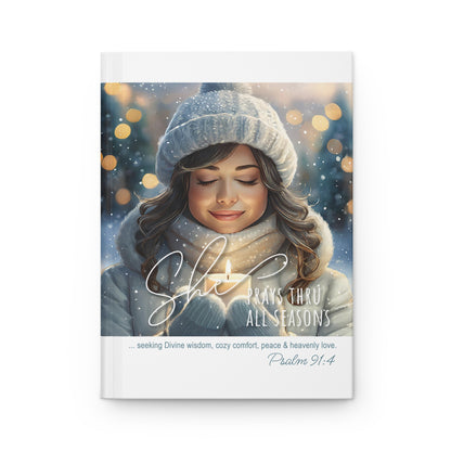 Prays Thru All Seasons (Style 2) - Hardcover Journal - Matte