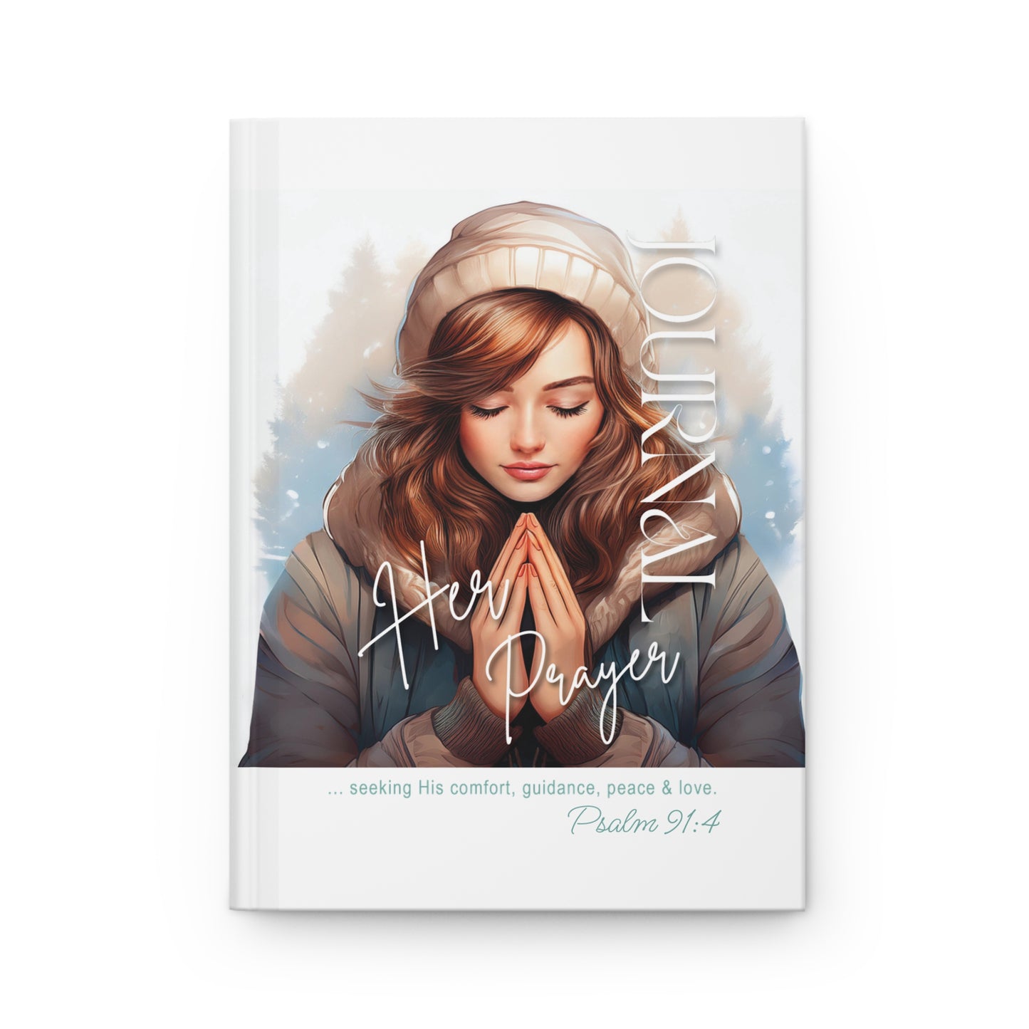 Her Prayer Journal - (Style 3) - Hardcover Journal - Matte