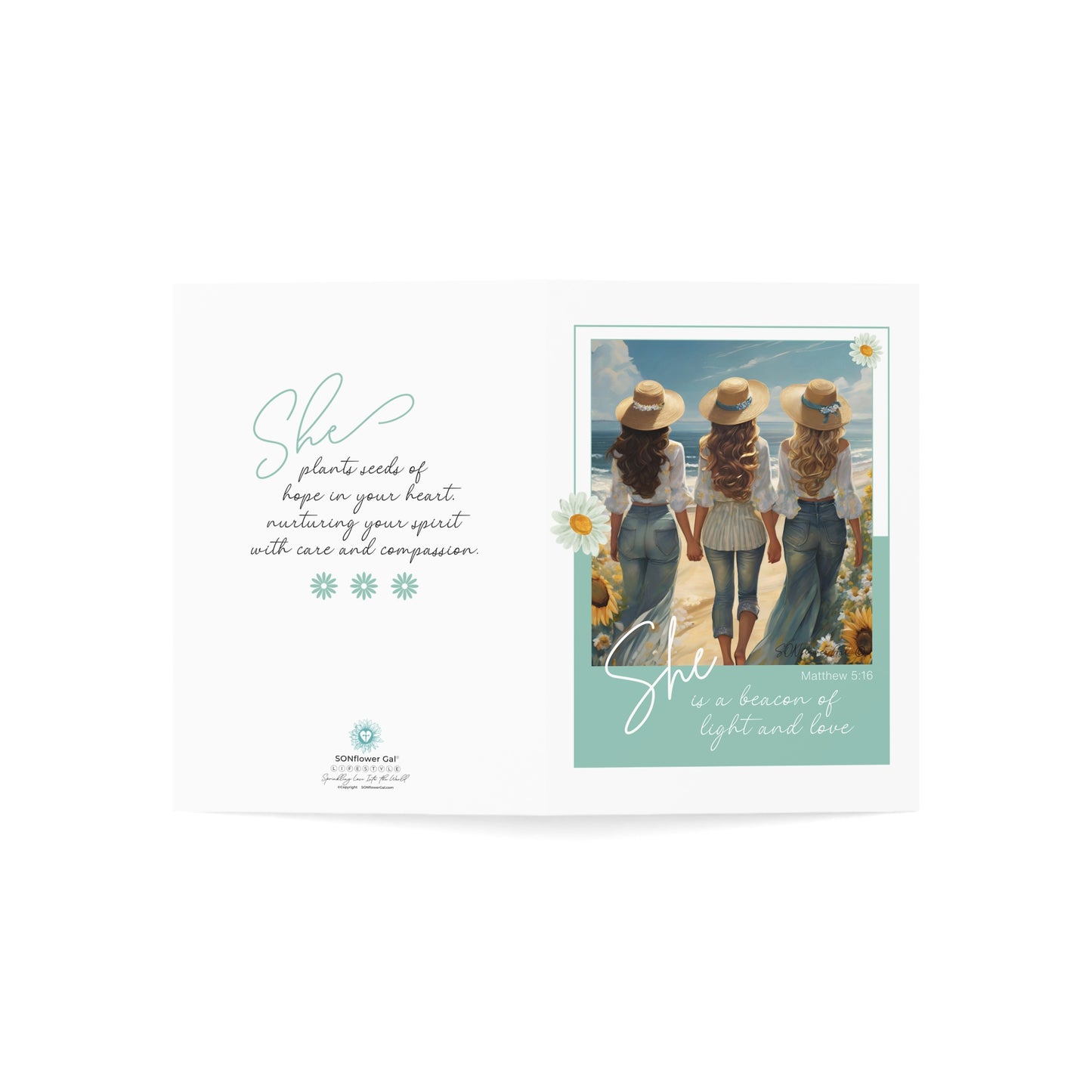 Light & Love - 5x7 Greeting Cards (10, 30, and 50pcs)