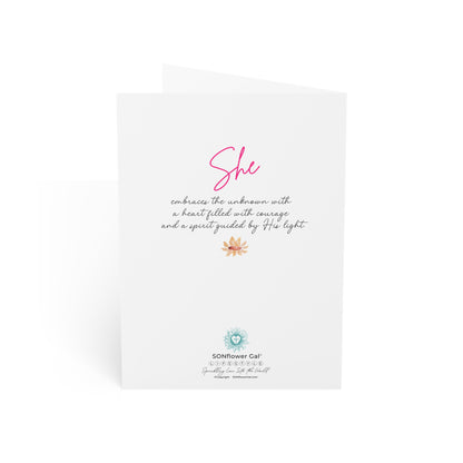 Fortitude & Grace - 5x7 Greeting Cards (10, 30, and 50pcs)