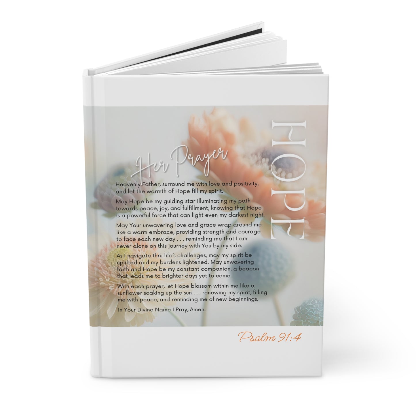 Her Prayer - HOPE - Hardcover Journal - Matte