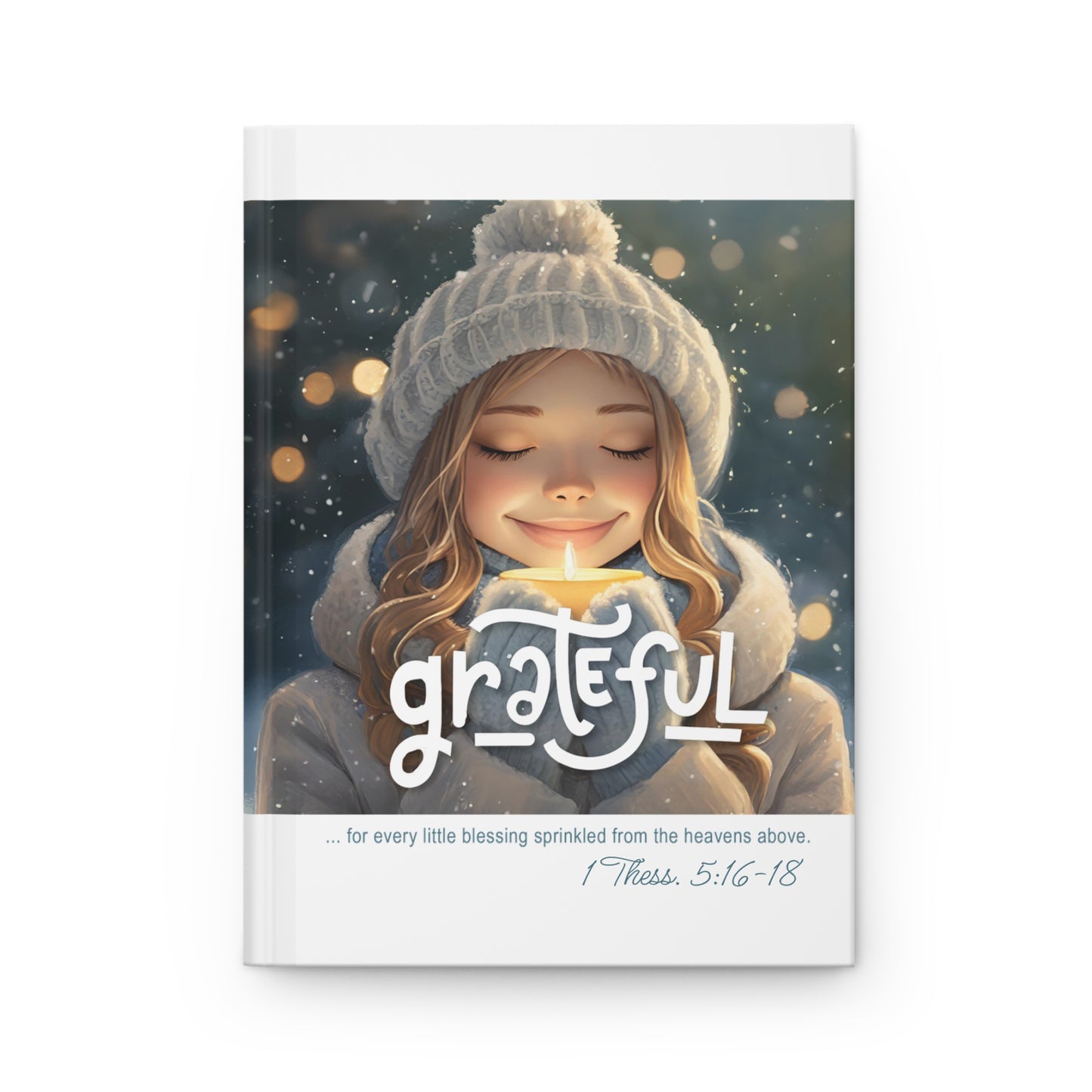 Grateful (Kids) - (Style 1) - Hardcover Journal - Matte