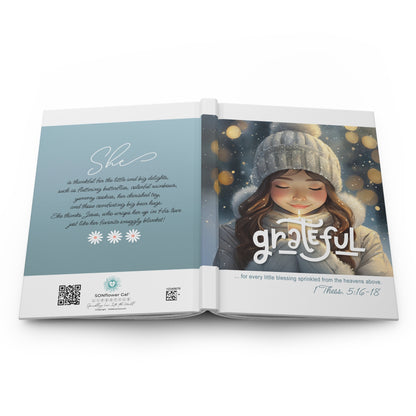 Grateful (Kids) - (Style 5) - Hardcover Journal - Matte