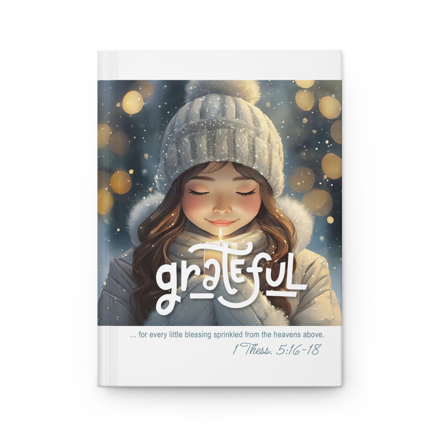 Grateful (Kids) - (Style 5) - Hardcover Journal - Matte