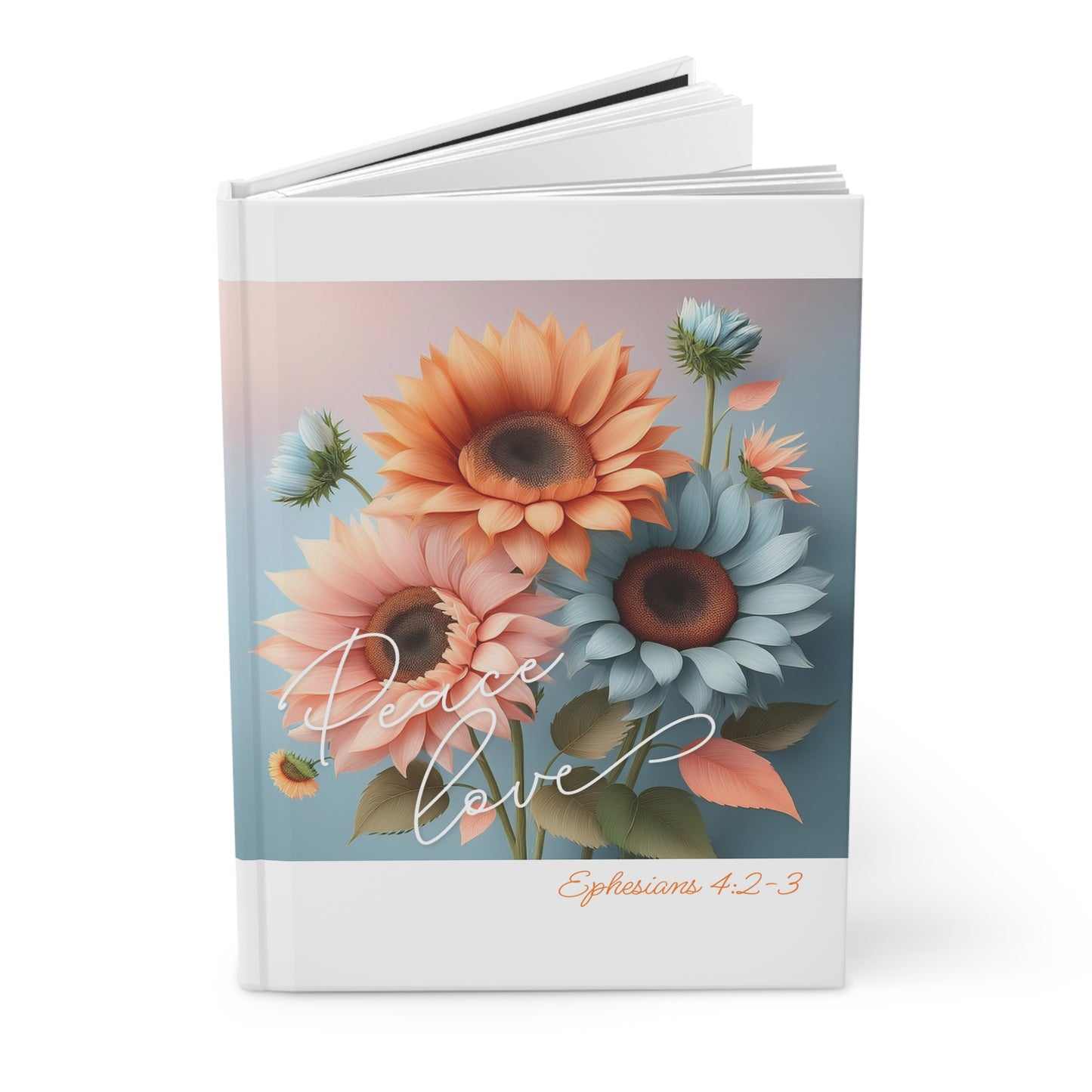 Peace & Love (Style 4) - Hardcover Journal - Matte