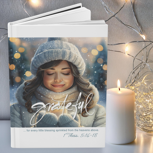 Grateful (Style 2) - Hardcover Journal - Matte