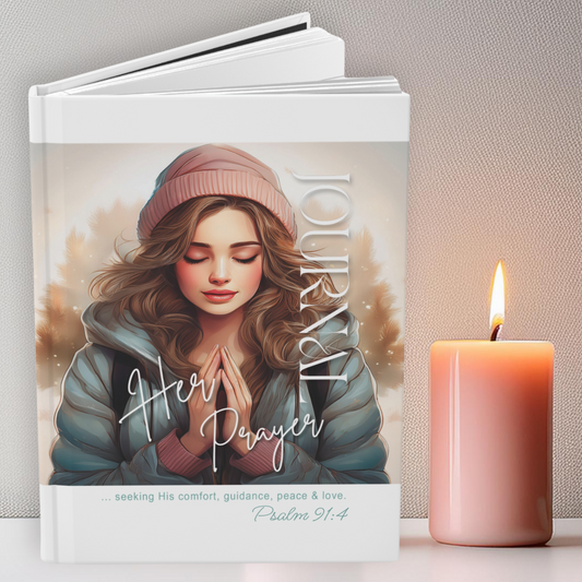 Her Prayer Journal - (Style 1) - Hardcover Journal - Matte