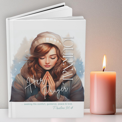 Her Prayer Journal - (Style 3) - Hardcover Journal - Matte