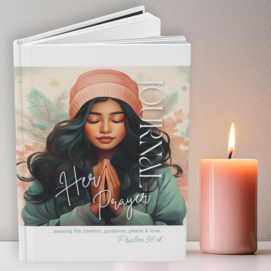 Her Prayer Journal - (Style 6) - Hardcover Journal - Matte