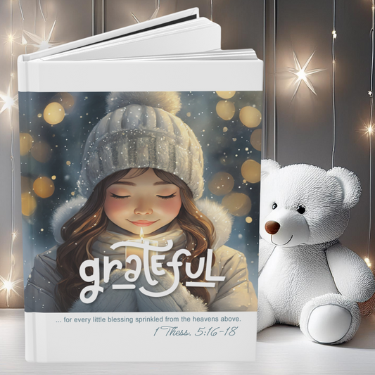 Grateful (Kids) - (Style 5) - Hardcover Journal - Matte