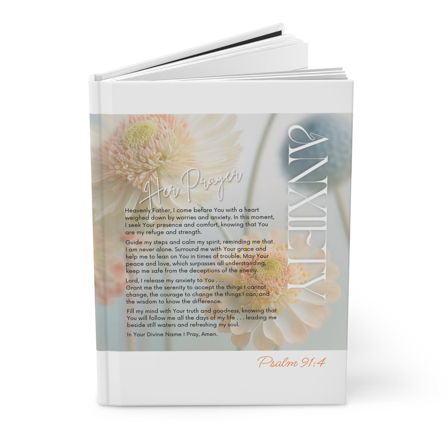 Her Prayer - ANXIETY - Hardcover Journal - Matte