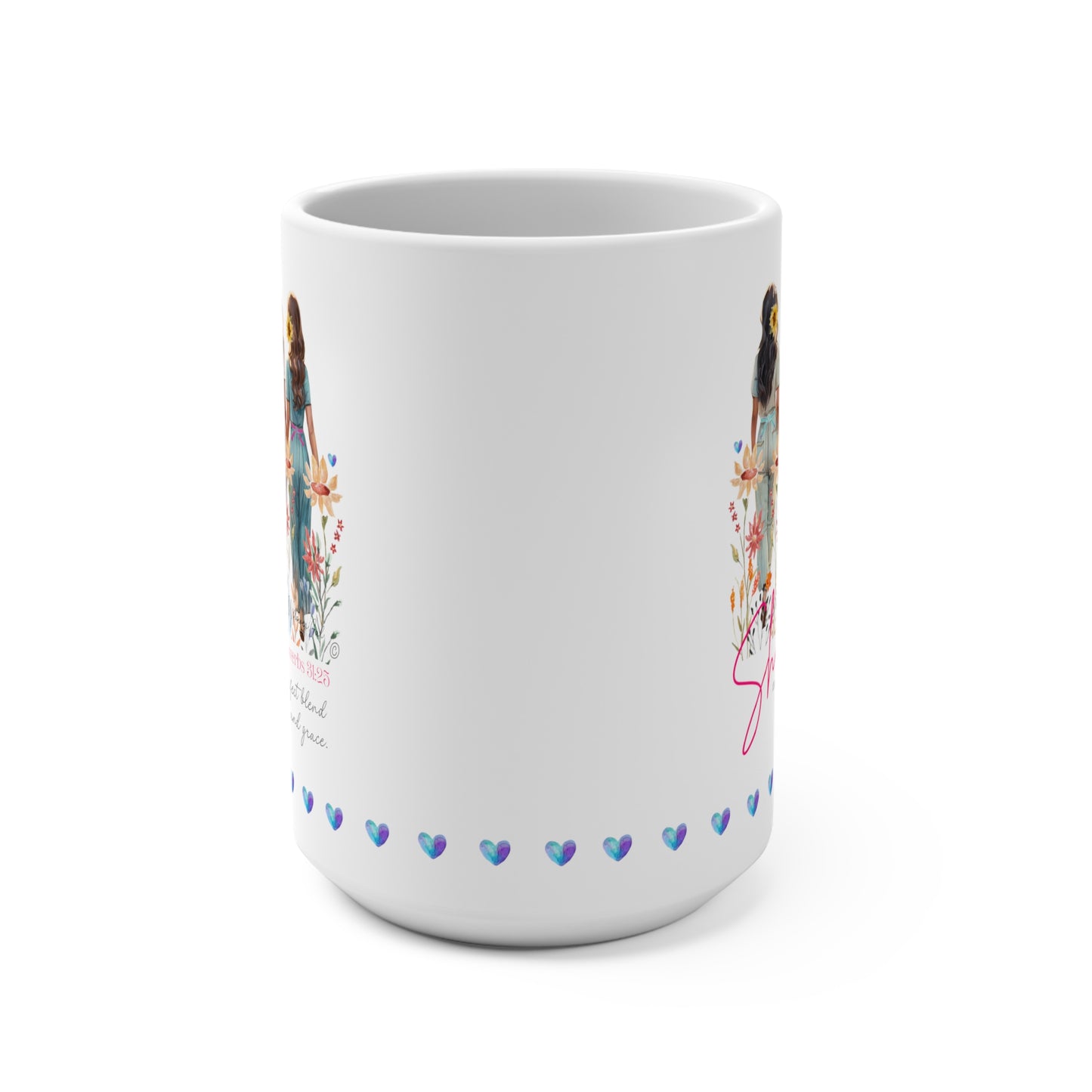 Fortitude & Grace - White Mug 15oz