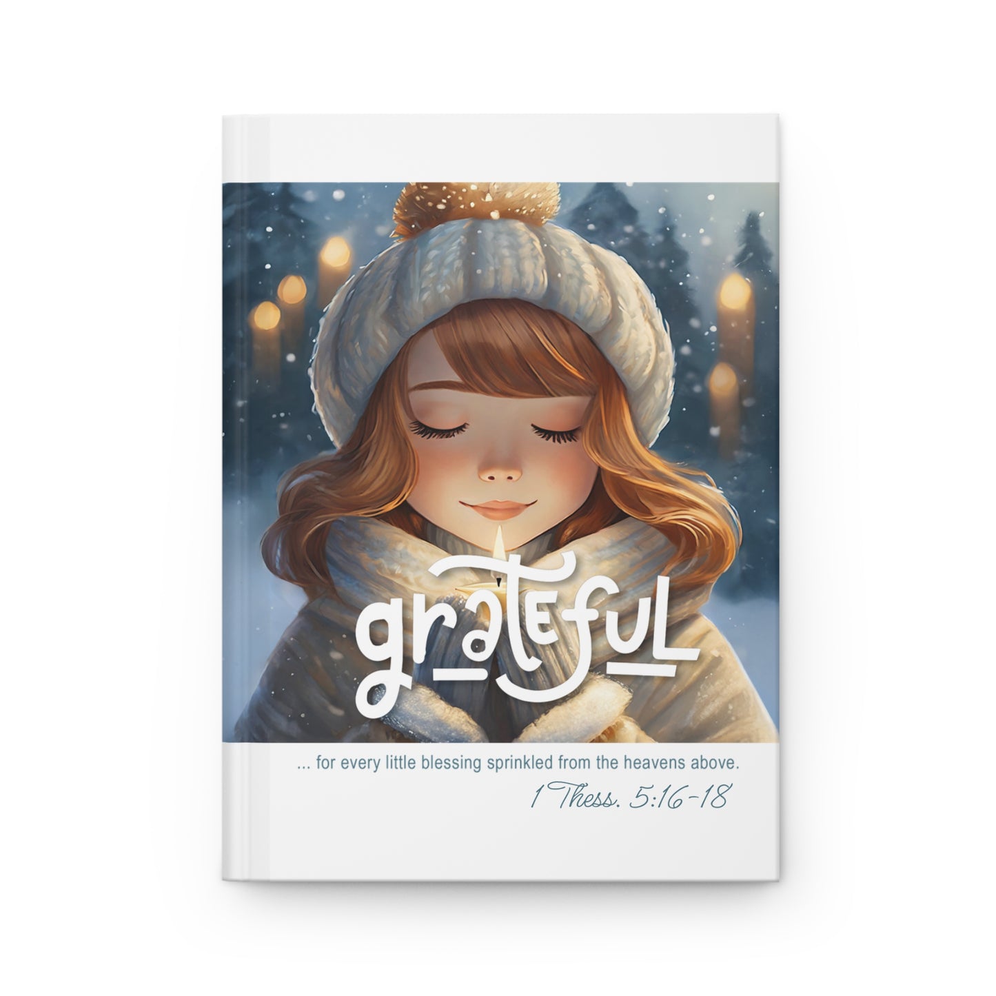 Grateful (Kids) - (Style 6) - Hardcover Journal - Matte