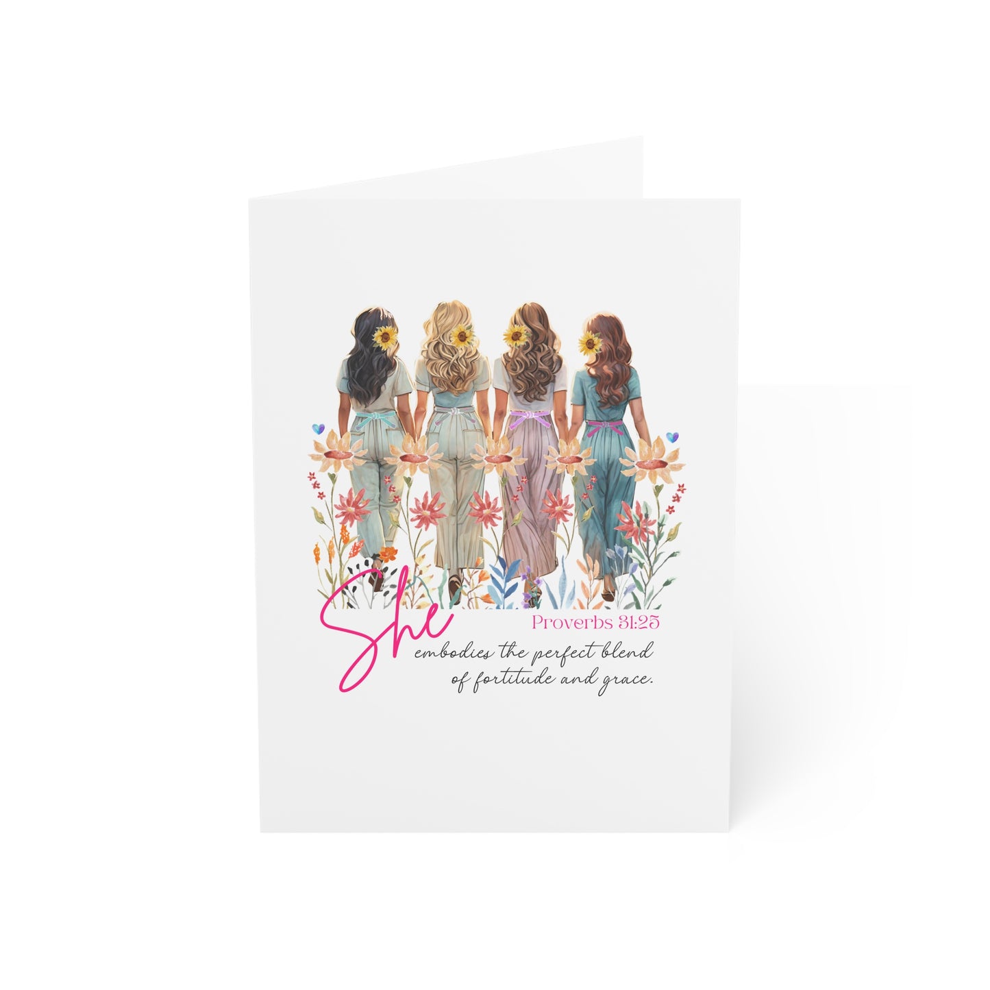 Fortitude & Grace - 5x7 Greeting Cards (10, 30, and 50pcs)