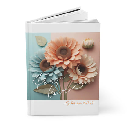 Peace & Love (Style 3) - Hardcover Journal - Matte