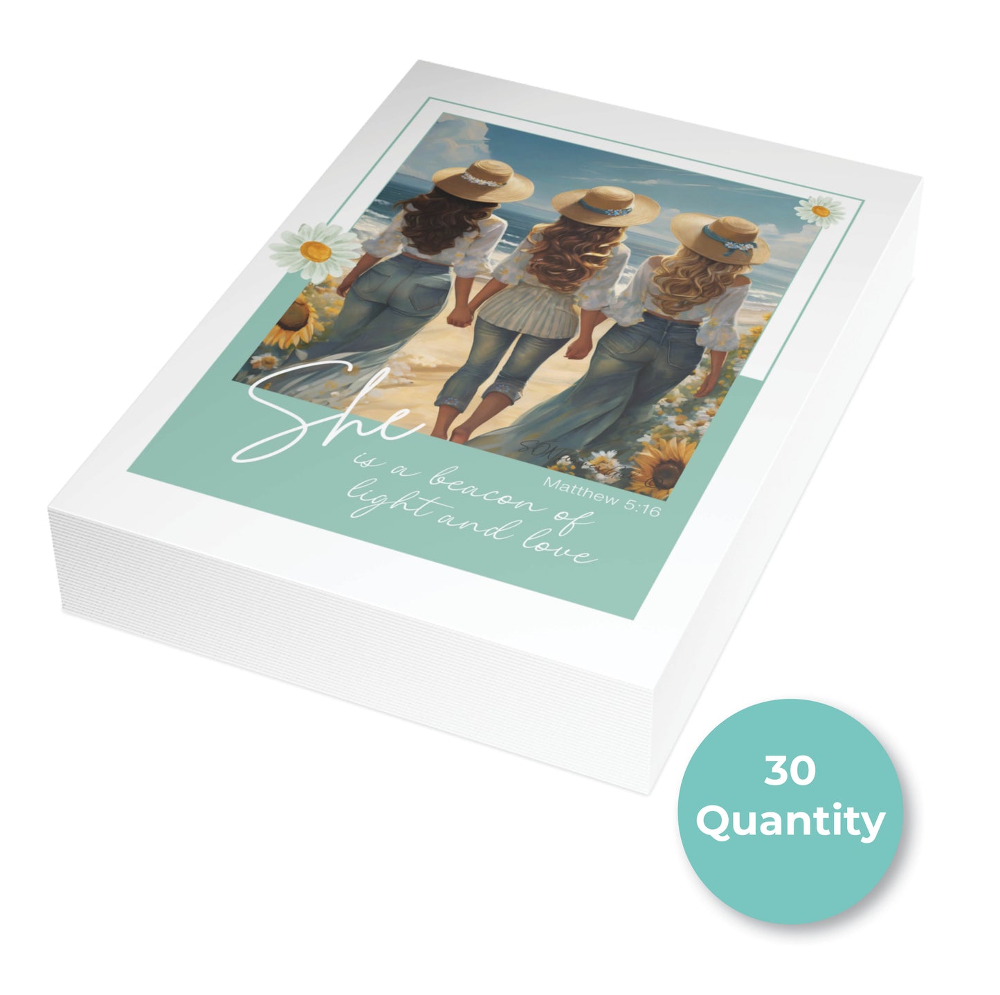 Light & Love - 5x7 Greeting Cards (10, 30, and 50pcs)