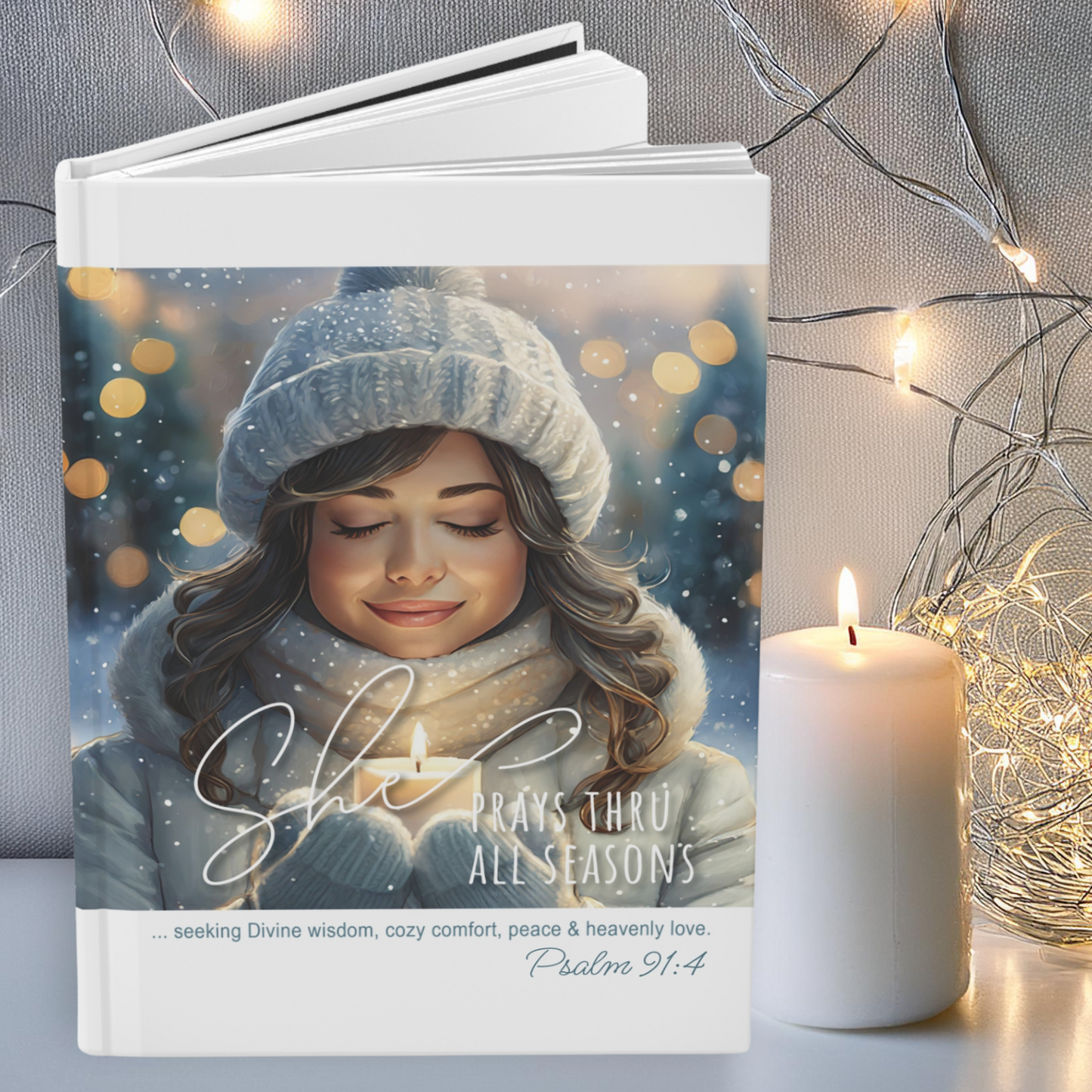 Prays Thru All Seasons (Style 2) - Hardcover Journal - Matte