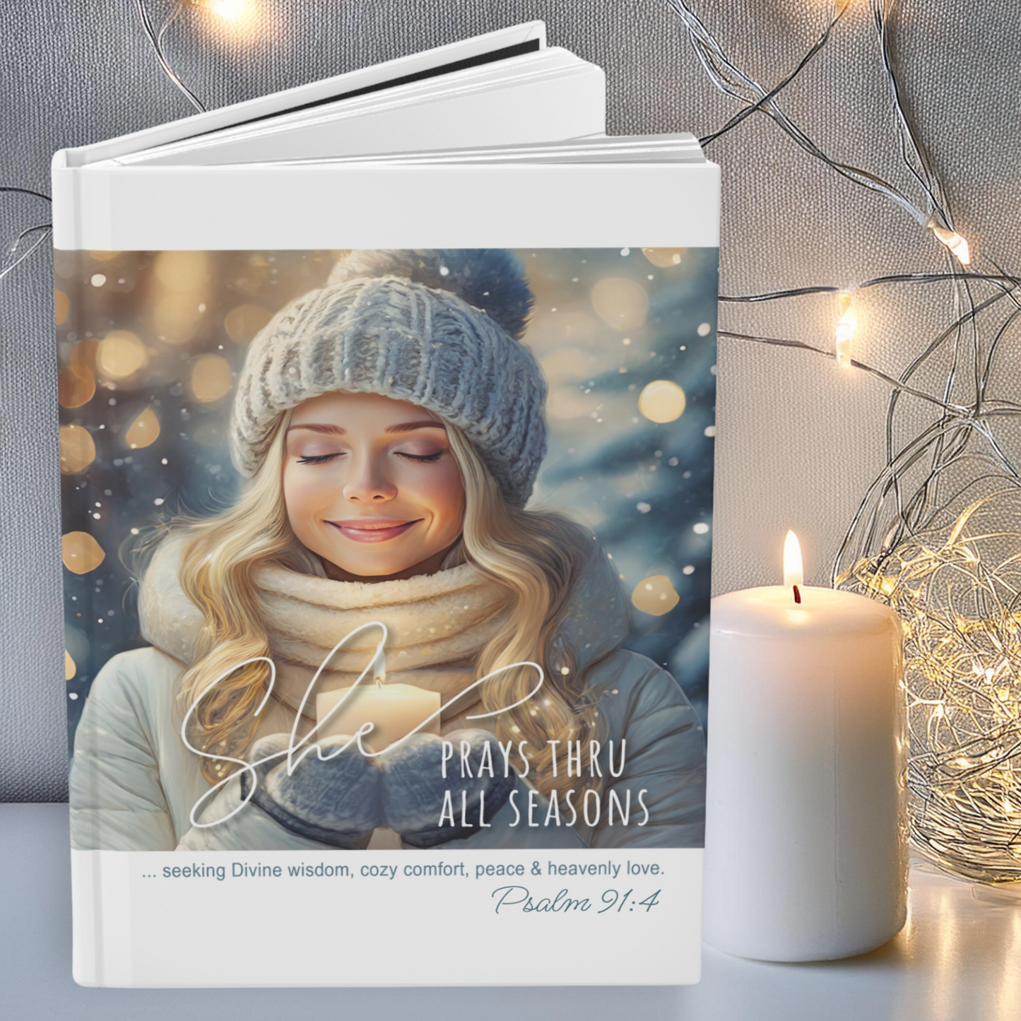 Prays Thru All Seasons (Style 3) - Hardcover Journal - Matte